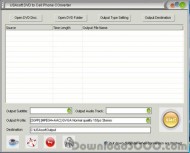 USA DVD to Cell Phone Converter screenshot